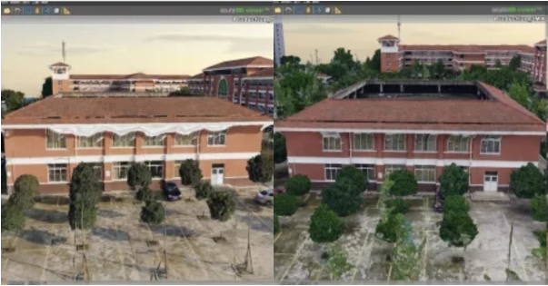 睿铂倾斜摄影相机与建模效果（三）