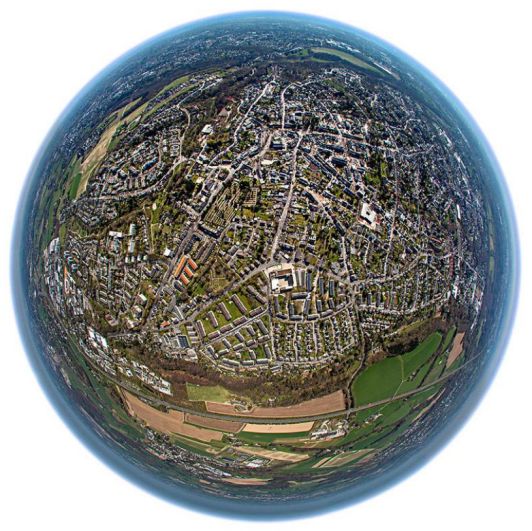 睿铂倾斜摄影相机与建模效果（二）